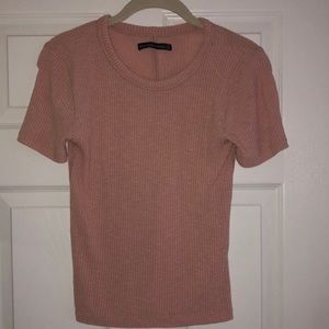 Abercrombie and Fitch small pink short sleeve top